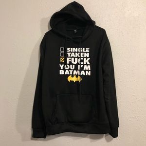Men’s XL Single Taken Batman Hoodie